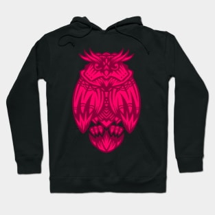 Pink owl Hoodie